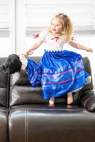 Little Adventures Magical Sisters Princess Doll Dresses - Doll Not Included - Machine Washable Child Pretend Play and Party Doll Clothes with No Glitter (Miracle Princess) in Kuwait