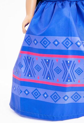 Little Adventures Magical Sisters Princess Doll Dresses - Doll Not Included - Machine Washable Child Pretend Play and Party Doll Clothes with No Glitter (Miracle Princess) in Kuwait