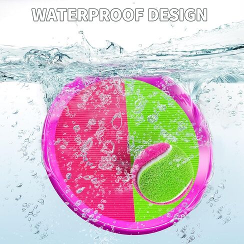 هدايا ألعاب تيمي الخارجية للأطفال بعمر 3 4 5 6 7 8 سنوات من الأولاد والبنات، مجموعة كرات القذف والالتقاط مع 4 مجاذيف و4 كرات، ألعاب الشاطئ ألعاب خارجية ألعاب ساحة ألعاب خارجية لعمر 3 4 5 5 6 سنوات للأولاد والبنات والأطفال in Kuwait