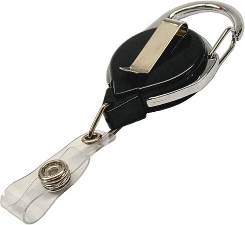 Superhero Real Charming Retractable Metal Carabiner ID Badge Holder Badge Reel (America MC) in Saudi Arabia
