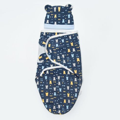 تولد من جديد ملابس دمية الطفل قماط بطانية لطيف الدب تصميم بطانية حمام لدمى تولد من جديد 17-22 بوصة وهمية ملابس الطفل الملحقات 2 قطعة حزمة in Kuwait