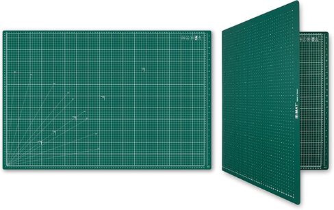 iMAT Flip Cutting Mat_Note A1 (Cm Version), 24"x36" (60x90 cm), Foldable, Ideal for Crafts, Paper Cutting, Large Leather and Cloth Projects, Sketching, Drawing (Ash Grey) in Saudi Arabia