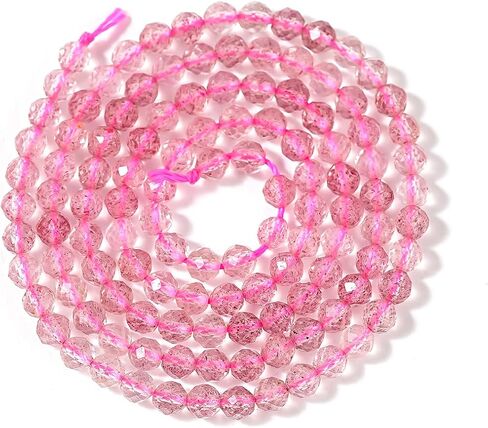 3mm Faceted Natural Stone Beads for Jewelry Making AAA Quality Gemstone Beads Mix Moonstone Beads 110pcs Micro Laser Cut Round Loose Beads Charms for DIY Jewelry 14''Healing Stone Beads,Amethyst in Saudi Arabia