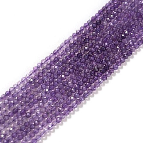 3 مللي متر خرز الحجر الطبيعي الأوجه لصنع المجوهرات خرز الأحجار الكريمة مزيج خرز حجر القمر 110 قطعة قطع ليزر صغيرة خرز فضفاض مستدير للمجوهرات DIY 14''خرز حجر الشفاء، مزيج الأحجار الكريمة 01 in Kuwait