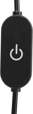 Nail Desk Lamp for Professionals, 35W Led Light for Nails, Aluminum Alloy Dimmable Half Moon Lamp for Lash Extensions Skincare in Kuwait