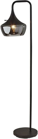 Adesso Home 2143-01 Contemporary Modern Floor Lamp from Eliza Collection in Black Finish, 18.00 inches in Saudi Arabia