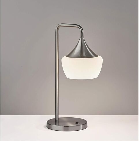 Adesso Home 2143-01 Contemporary Modern Floor Lamp from Eliza Collection in Black Finish, 18.00 inches in Saudi Arabia