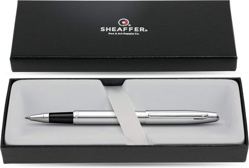 Sheaffer VFM Neon Blue Fountain Pen with Chrome Trim and Medium Nib in Saudi Arabia