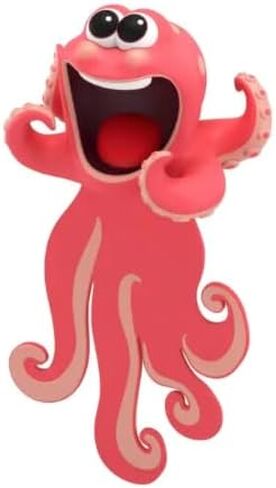 Funny Cartoon Bookmarks Animal Bookmarks for Kids Cute Wacky Bookmarks Ouch 3D Bookmarks Cute Animal Zoo Sea Creatures Cartoon (Octopus) in Saudi Arabia