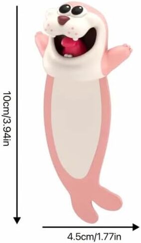 Funny Cartoon Bookmarks Animal Bookmarks for Kids Cute Wacky Bookmarks Ouch 3D Bookmarks Cute Animal Zoo Sea Creatures Cartoon (Octopus) in Saudi Arabia
