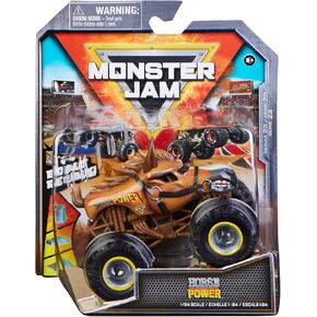 Monster Jam 2022 Spin Master 1:64 Diecast Truck with Bonus Accessory: Crazy Creatures Horse Power