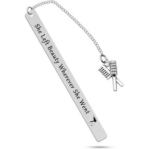 Hair Stylist Gifts Hair Stylist Bookmark Hairdresser Jewelry Hairstylist Gift She Left Beauty Wherever She Went Bookmark Hairstylist Cosmetology Graduation Gift Her Gift for Stylists Jewelry