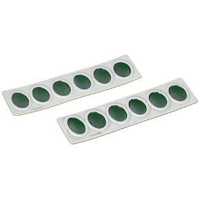 Prang Semi-Moist Watercolor Paint Refill, Oval Pan, Green, 12 Pans