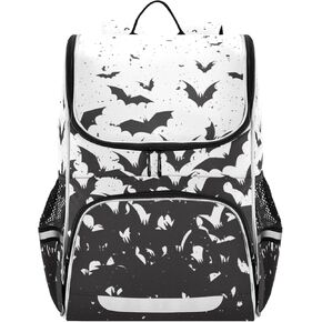 School Backpack Ice Cream Cone Travel Hiking Large Capacity Causal Daypack Bookbag Bag Laptop Schoolbag with Reflective Tape for Boys Girls Adults