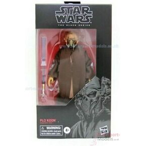 STAR WARS The Black Series Plo Koon Toy 6" Scale The Clone Wars Collectible Action Figure