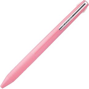 Uni Jetstream Slim Compact, 3 Colors Ballpoint Pen (Black, Red, Blue) 0.38mm, Baby Pink Body (SXE3JSS38.68)