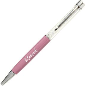 Blessed is She Who Has Believed Crystal Ballpoint Pen, 5 1/2 Inch