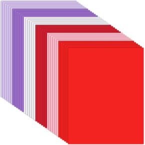 Dispowreath 200 Sheets Valentines Cardstock 8.5 x 11'' Red Pink Paper Valentine Scrapbook Paper for DIY Art Craft Valentine‘s Day Cards Invitation Making Supplies(Valentine‘s Day Color)