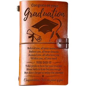KAAYEE Graduation Gifts, Graduation Gifts for Her Him 140 Page Refillable Journal, High School University College Graduation Gift Ideas for Women Men
