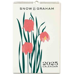 Snow and Graham 2025 Wall Calendar