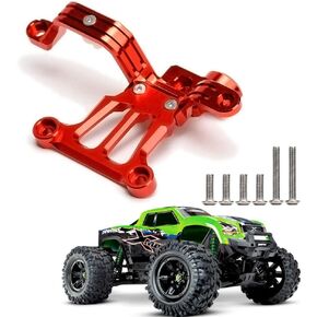RC Car Steering Bellcrank Support,Aluminum Steering Assembly Bellcranks Link Support Set for Traxxas 1/5 XMaxx X-Maxx 6S 77076-4 8S 77086-4 RC Car Upgrade Parts (Silver)