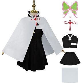 Anime tsuyuri kanao Cosplay Costume for kids and girl 10-12 Children Halloween Christmas Cosplay costume