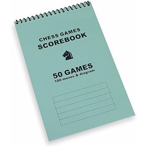 Wholesale Chess Quality Chess Scorebook - SkyBlue