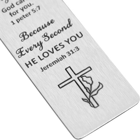Funny Bookmarks Reading Gifts for Women, Girl Boy, Book Lovers, Men, Friends, Writers, Stainless Steel Bookmarks with Tassels Graduation Gifts for Her in Saudi Arabia
