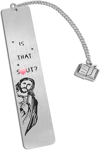 Funny Bookmarks Reading Gifts for Women, Girl Boy, Book Lovers, Men, Friends, Writers, Stainless Steel Bookmarks with Tassels Graduation Gifts for Her in Saudi Arabia