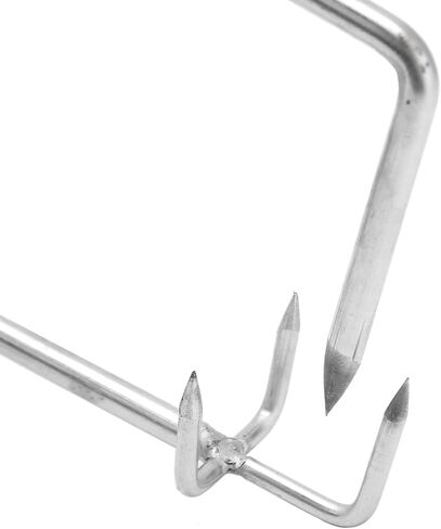 34x12.5cm/13.39x4.92in Dipping Tong Glazing Tool, Stainless Steel Clay Sculpture Tong Glazing Tool, Pottery Clay Sculpture Tool Pliers for Clay Modeling Sculpturing(Triangle) in Kuwait