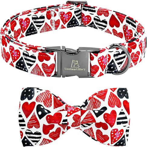Lionheart glory Dog Collar with Flower Dog Collar for Medium Dogs, Bees Print Dog Flower Collars Spring Blue Cute Collars Pet Collar Flowers Girl Boy Collars in Kuwait