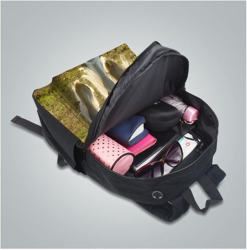 Bookbag School Backpack for Girls Horse Backpacks Elementary 3rd 4th 5th 6th Grade Kids Boys 15.3" Canvas Laptop Bag in Kuwait