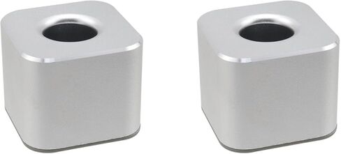 2Pcs Metal Pen Stand Office Desktop Single Pen Holder Stylus Pen Stand Home Toothbrush Stand Holder, Silver in Saudi Arabia