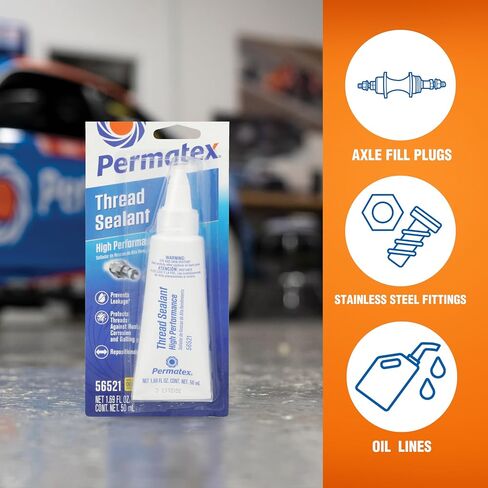 Devcon Permatex Threadlocker - Blue Liquid 50 ml Bottle - Tensile Strength 110 psi - 24250 [PRICE is per BOTTLE] in Saudi Arabia