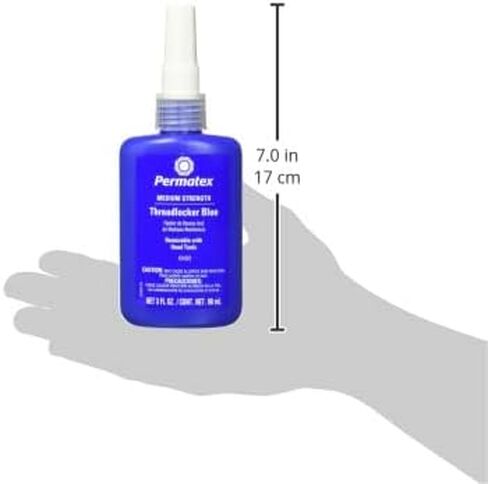 Devcon Permatex Threadlocker - Blue Liquid 50 ml Bottle - Tensile Strength 110 psi - 24250 [PRICE is per BOTTLE] in Saudi Arabia