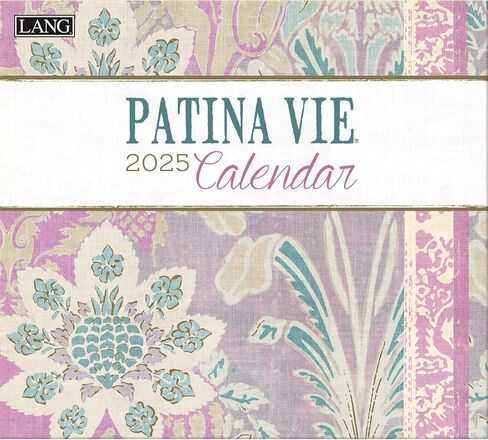 LANG Patina Vie 2025 Wall Calendar (25991002021) in Saudi Arabia