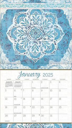 LANG Patina Vie 2025 Wall Calendar (25991002021) in Saudi Arabia