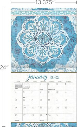LANG Patina Vie 2025 Wall Calendar (25991002021) in Saudi Arabia