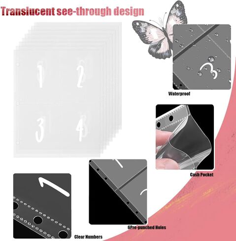 100 Envelopes Money Saving Challenge,Savings Challenges Book with Envelopes，Money Saving Budget A5 Binder with Cash Envelopes for Budgeting，libro de ahorro de dinero de 100-30 - 365 dias 5000 dolares in Kuwait