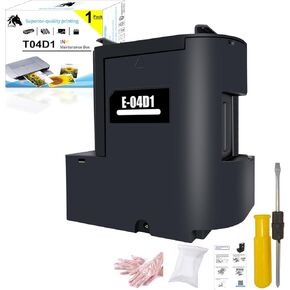 T04D1 T04D100 Ink Maintenance Box for ET-15000 ET-4750 ET-4760 ET-3750 ET-3760 ET-2760 ET-3700 ET-3710 ET-3830 ET-3850 ET-4850 WF-2860 ET-5170 ET-M1000 ST-3000 XP-5100 Printers 2-Pack