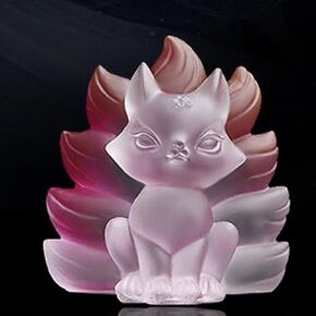 appuivbt 3D Nine-Tailed Foxes Resin Mold Silicone Animal Epoxy Resin Jewelry Mold Resin Casting Molds for Polymer Clay,Soap,Candle