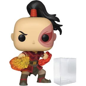 Funko POP Avatar: The Last Airbender - Zuko Vinyl Figure (Bundled with Compatible Pop Box Protector Case), Multicolor, 3.75 inches