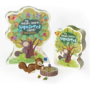 Educational Insights The Sneaky, Snacky Squirrel Game and Board Book for Preschoolers & Toddlers, Gift For Boys & Girls, Ages 3+