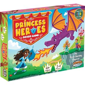 Princess Heroes Board Game! Cooperative Princess Castle Game for 1 to 4 Kids Ages 4 and Up, Children Develop New Skills Through Play, Fun for Family Game Night