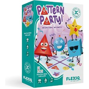 WHAT DO YOU MEME? Pattern Party — Head-to-Head Puzzle Game by FlexiQ, Brain Teasers for Kids 5+, Board Games for Family Night