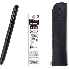 ZEBRA SARASA Clip 3C 0.4mm Multicolor Pen 4 Color Set, qullity original Black slim pen case
