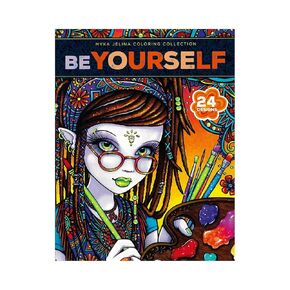 Leisure Arts Myka Jelina, Friends, Adult Coloring Book, Coloring Books Adults Relaxation, Adult Book Women, Books for Teens, Book