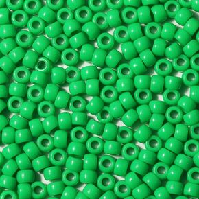 1000 PCS Cream Coloured 6x9mm Pony Beads, Bracelet Beads, Beads for Hair Braids, Beads for Crafts, Plastic Beads, Hair Beads for Braids 6x9mm (Cream Coloured)