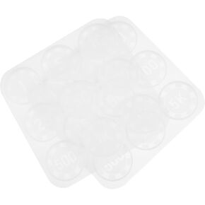 2pcs Chip Silicone Mold Resin Mold Craft Mold Resin Dye Mold Decor Coins Kids Chocolate Mold Bargaining Chip Mold Epoxy Mold Mahjong Poker Dice Epoxy Resin Child Crafts, 15.3X15.3cm