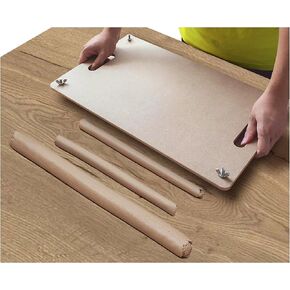 ORIISIN Pottery Tools for Making Clay Strips, Large Pottery Clay Slab, Pottery Board for Rolling Clay, Clay Tools Ceramic Tools